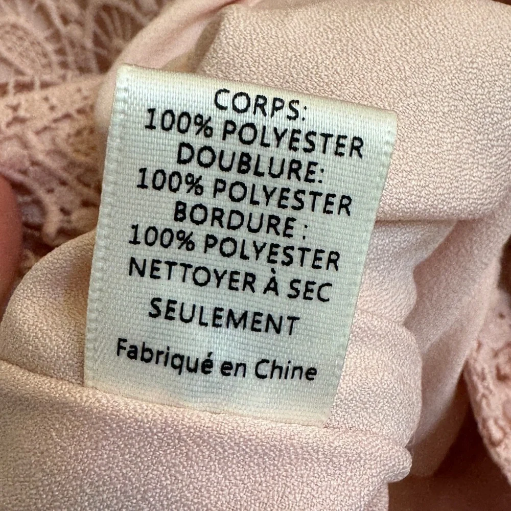 J.O.A. Blush Pink Two Piece Skirt + Top Set, Size M/L